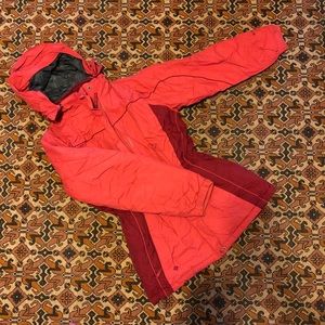 Columbia women’s red jacket